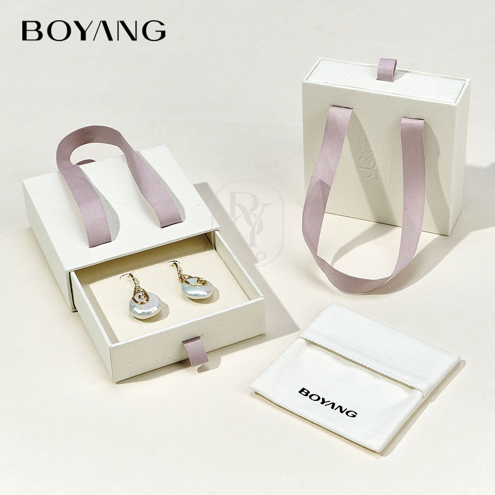 Custom Recyclable Paper Necklace Gift Box