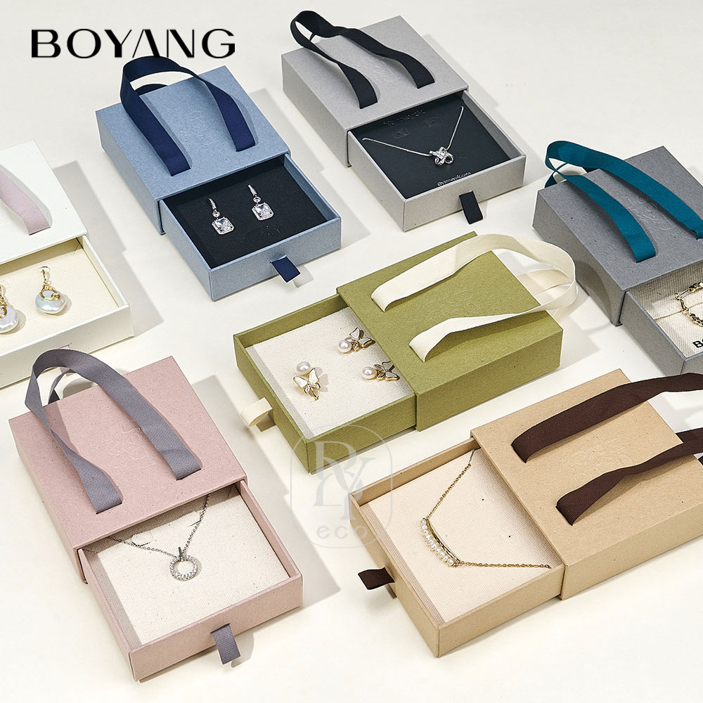 Eco Friendly Custom Paper Jewelry box