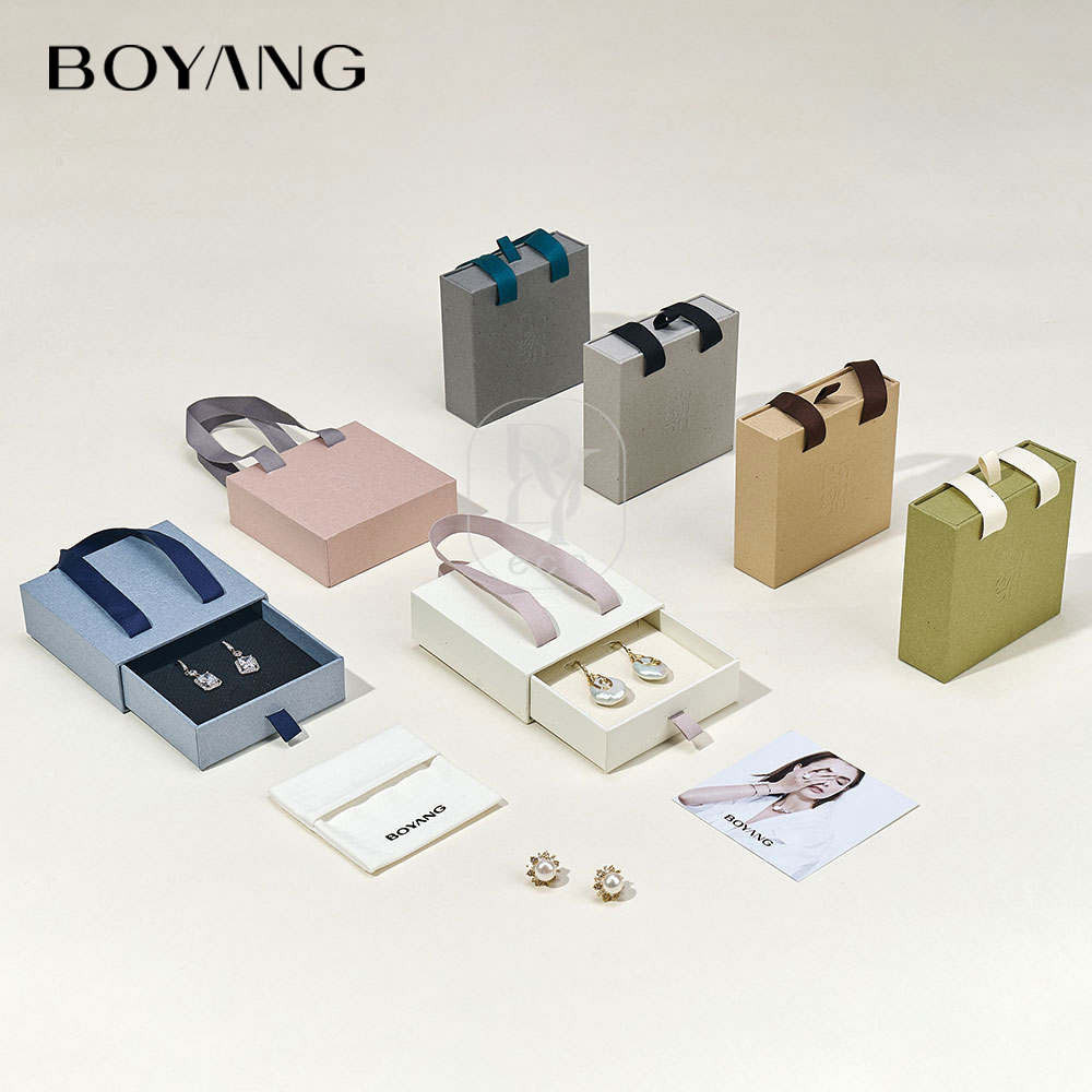 Eco Friendly Custom Paper Jewelry box