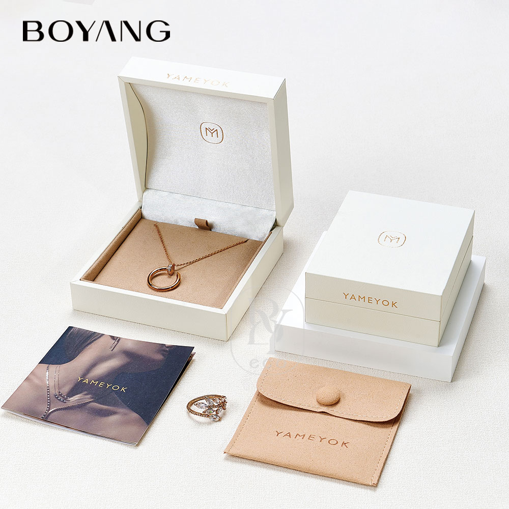 Boyang Custom Luxury Leather Jewelry Box