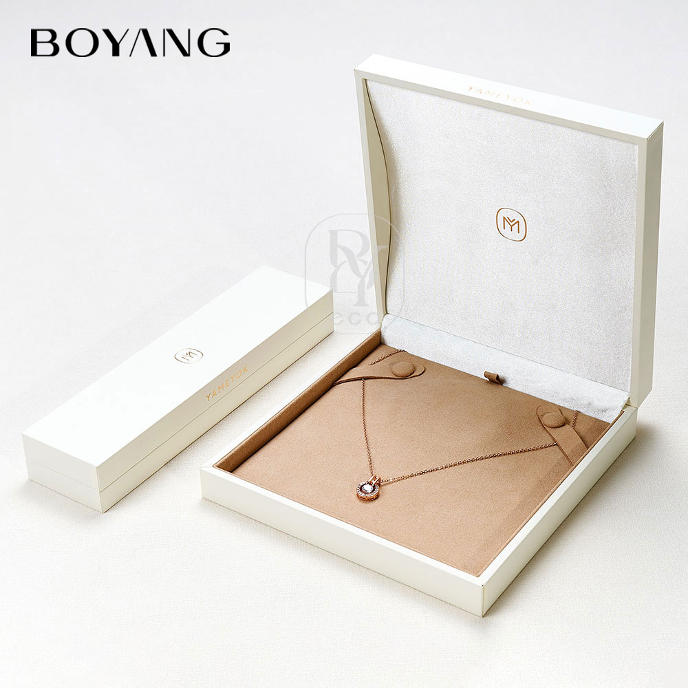 Boyang Custom Luxury Leather Jewelry Box