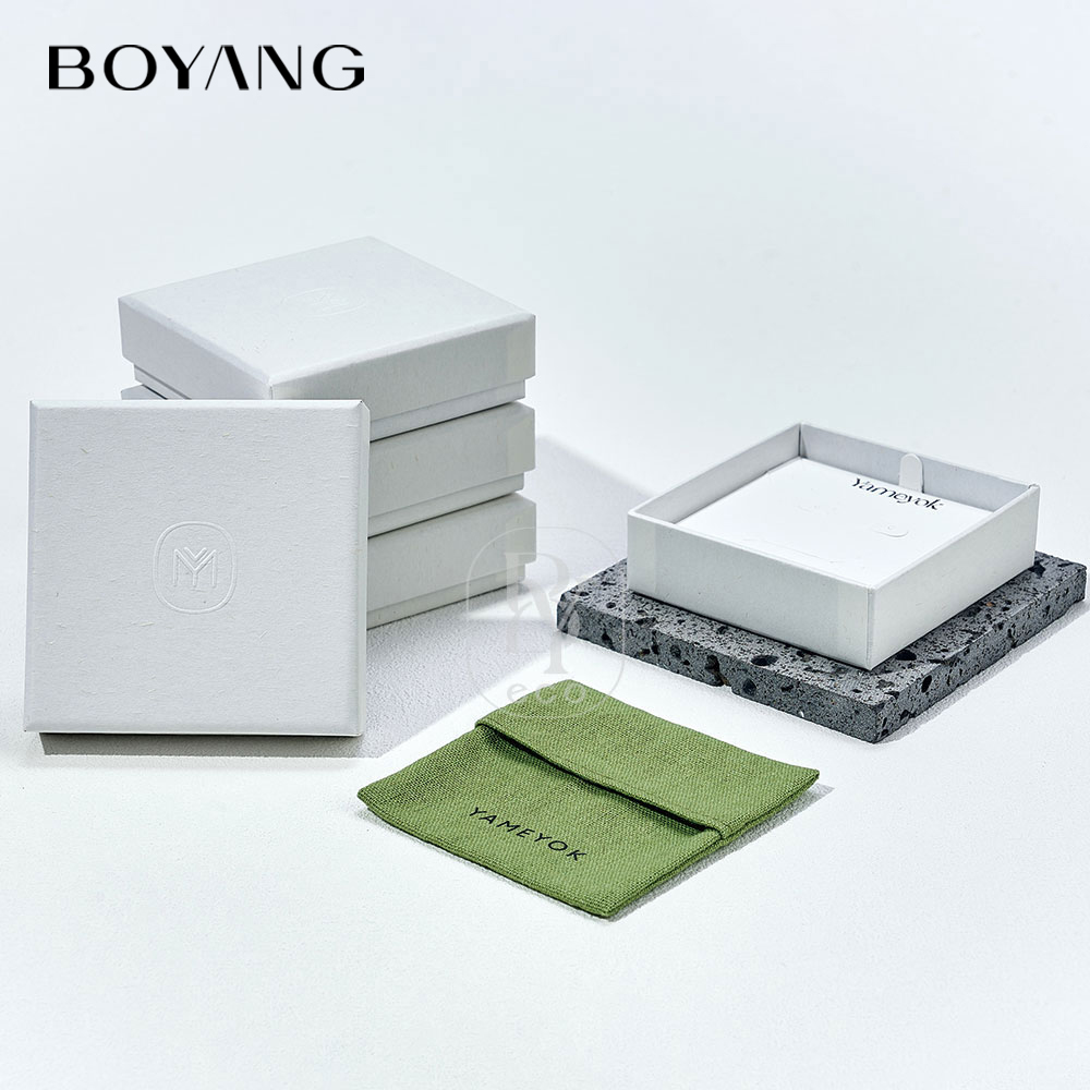 Boyang Custom Recyclable Paper Jewelry Gift Boxes