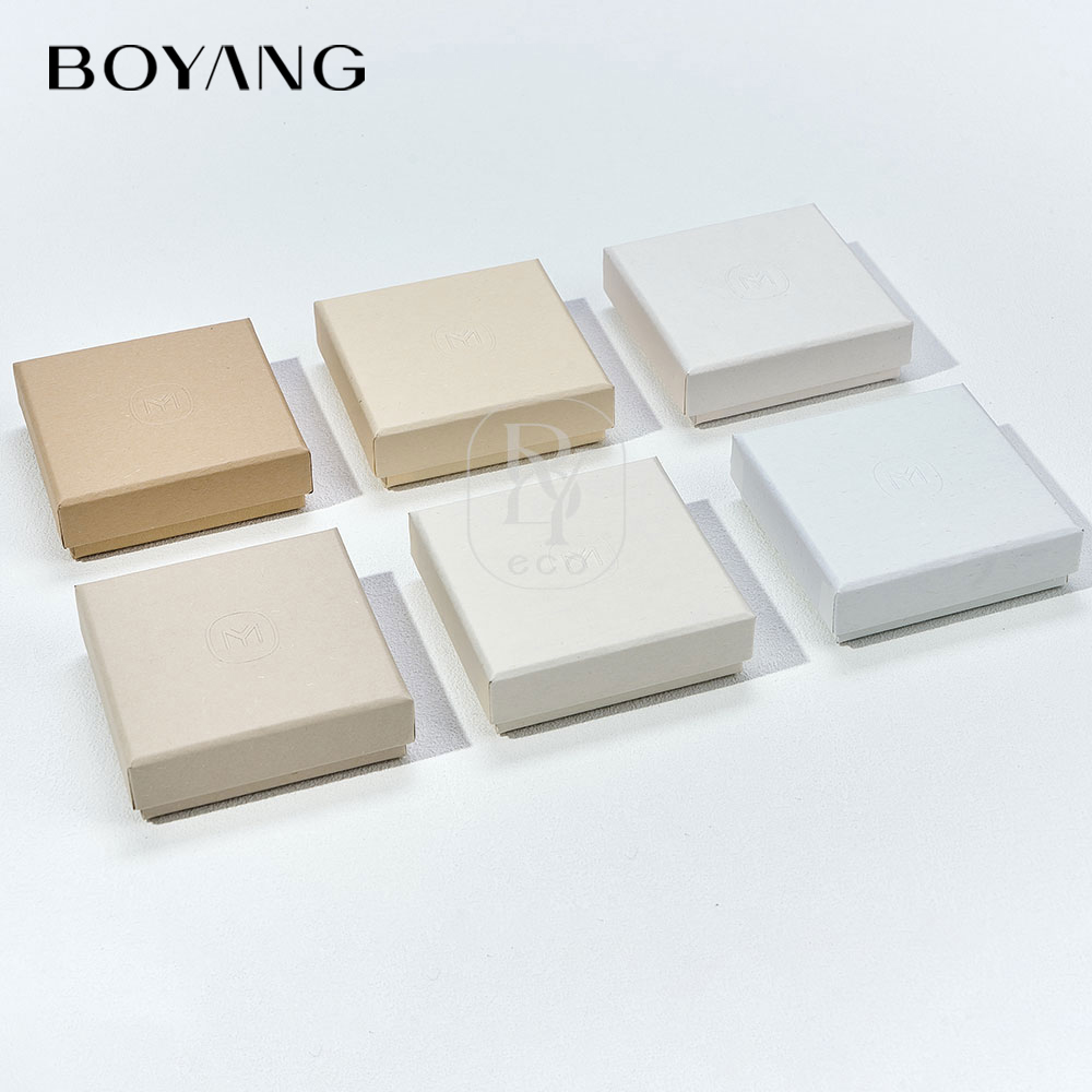 Boyang Custom Recyclable Paper Jewelry Gift Boxes