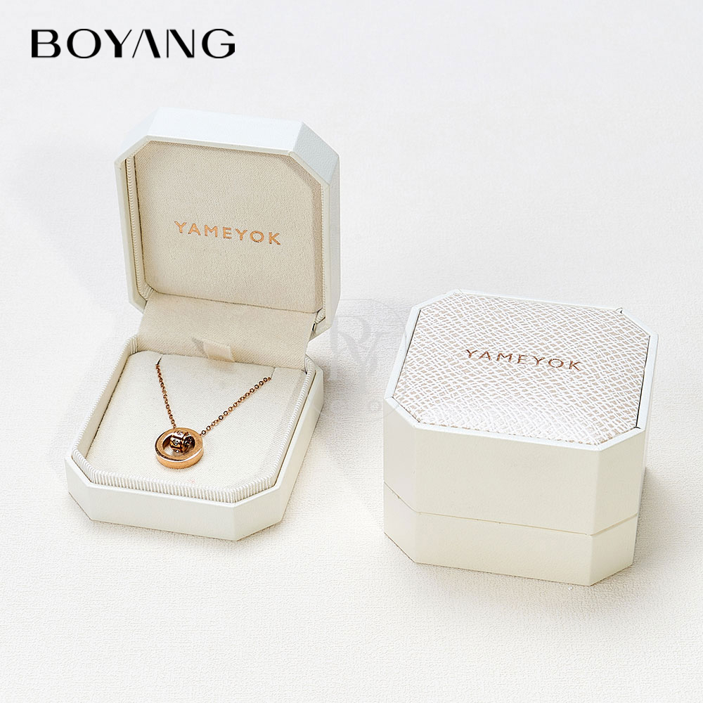 Boyang Custom Luxury Gift Packaging Set Paper Nice Jewelry Box