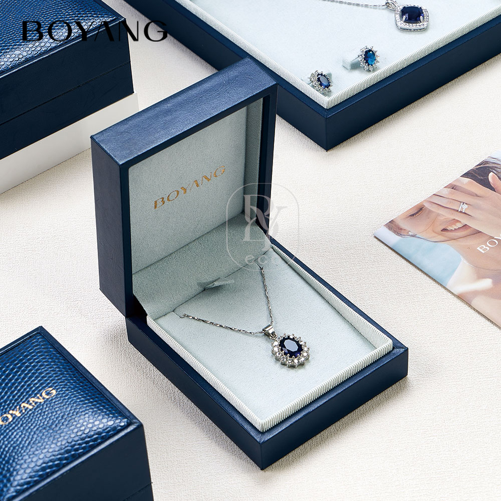 Boyang Custom Luxury PU Leather High Quality Jewelry Box