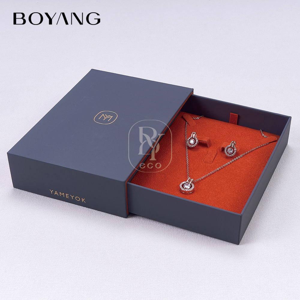 Boyang Custom Luxury Drawer Jewelry Box