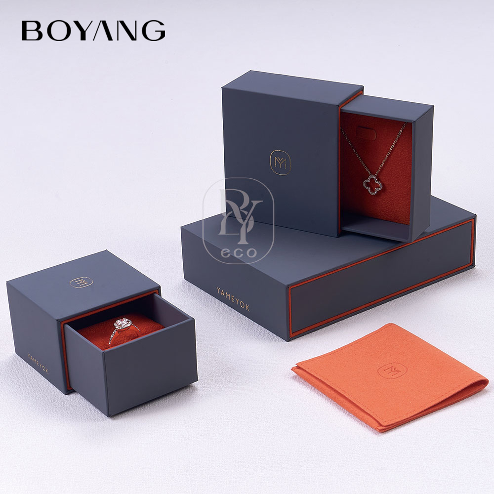 Boyang Custom Luxury Drawer Jewelry Box