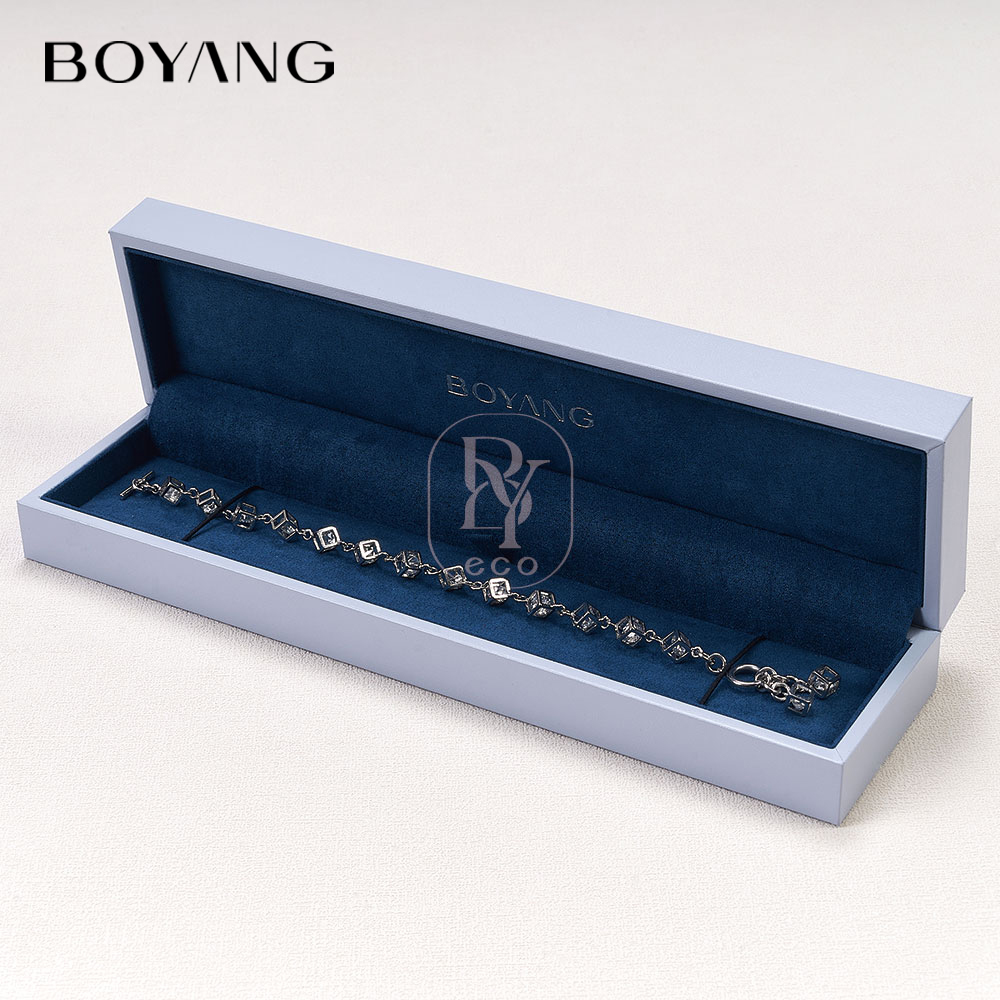 Boyang Custom Luxury Ring Earring Necklace Bracelet Jewelry Boxes for Sale