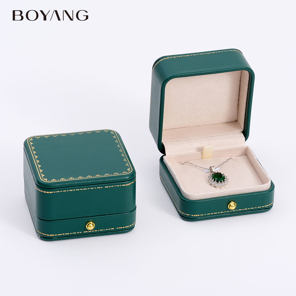 Boyang Custom Wholesale Luxury Leather Jewelry Box
