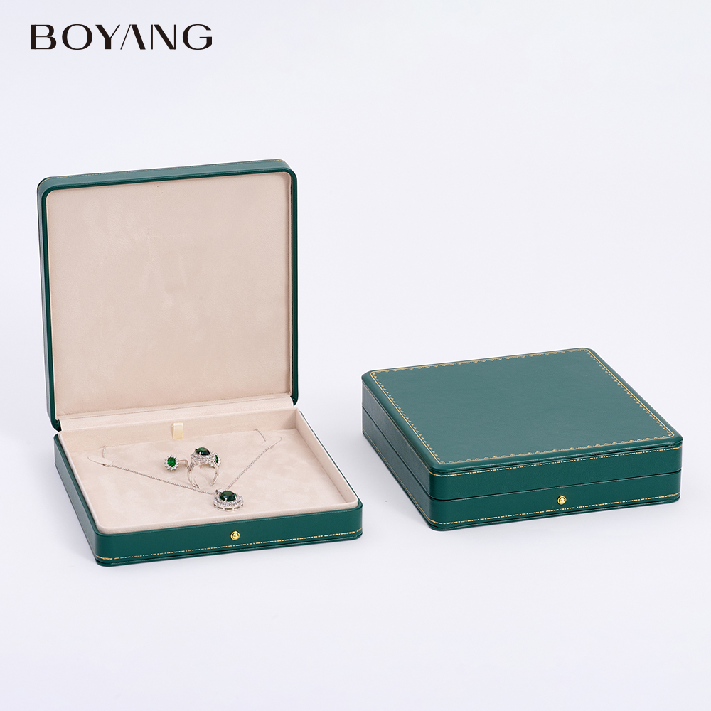 Boyang Custom Wholesale Luxury Leather Jewelry Box