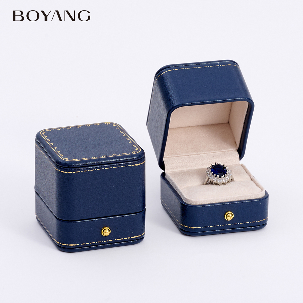 Boyang Custom Fashion Necklace Earring Ring Gift Packaging Luxury Jewelry Box