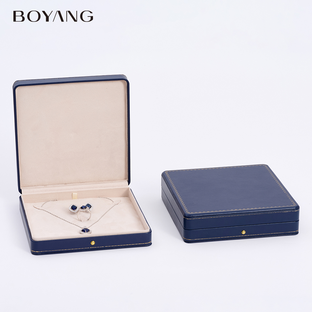 Boyang Custom Fashion Necklace Earring Ring Gift Packaging Luxury Jewelry Box