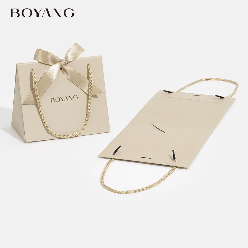 Boyang Custom Foldable Paper Jewelry Gift Boxes