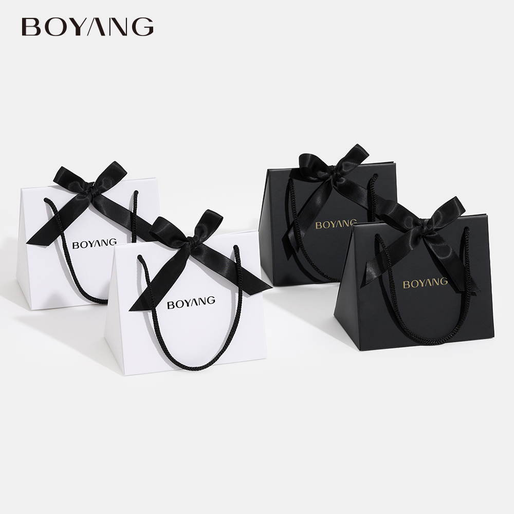 Boyang Custom Foldable Paper Jewelry Gift Boxes