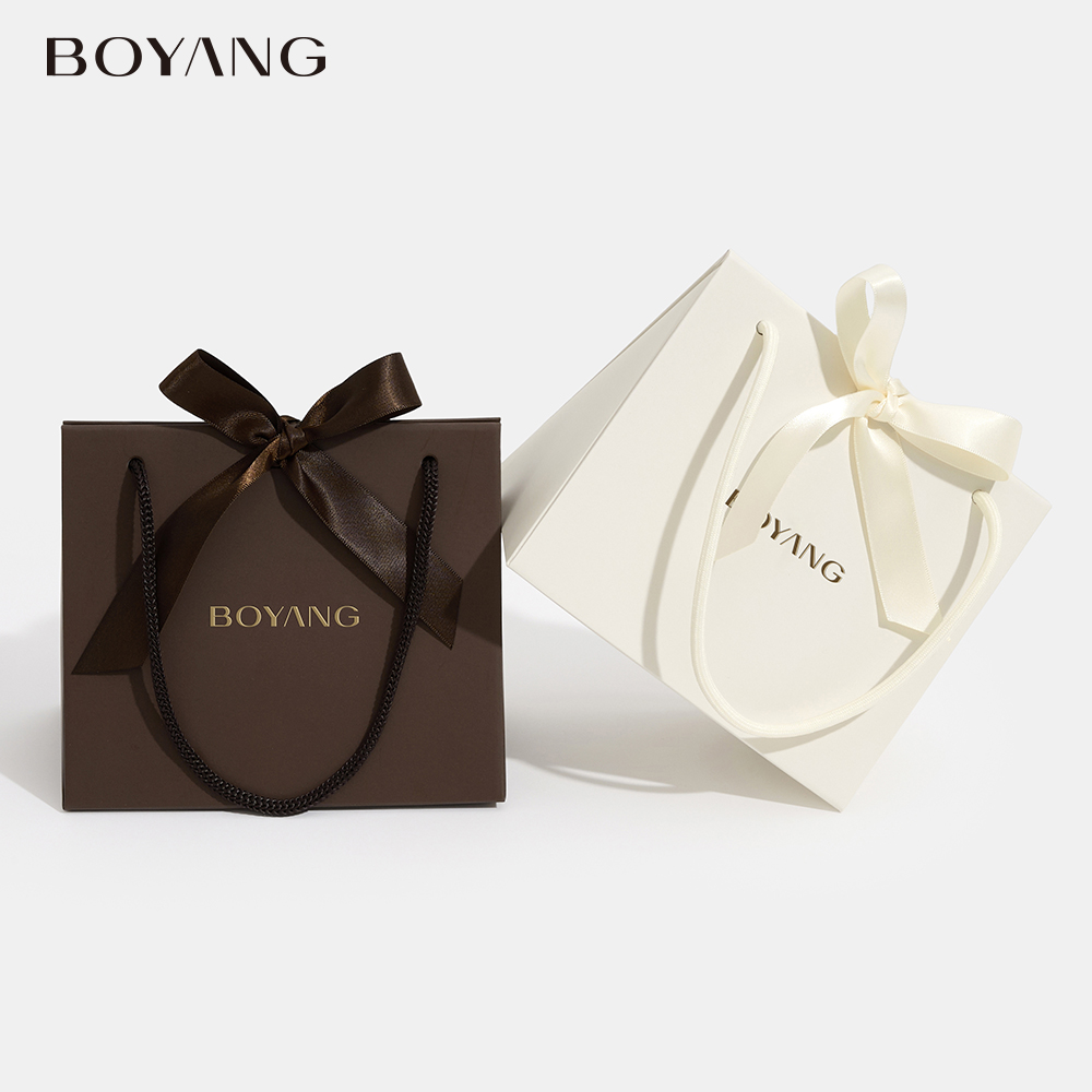 Boyang Custom Foldable Paper Jewelry Gift Boxes